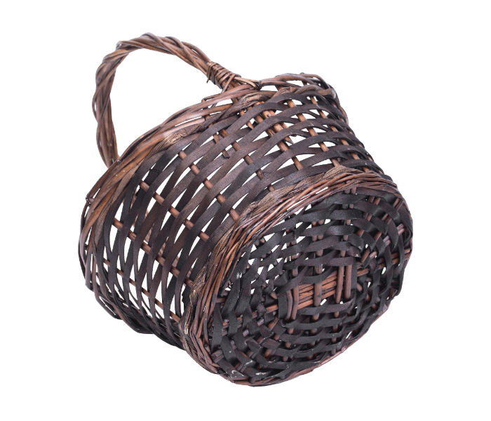 Pack of 3 Brown Boat Shaped Willow Bowl Baskets - Coffee - Zoom Image 6