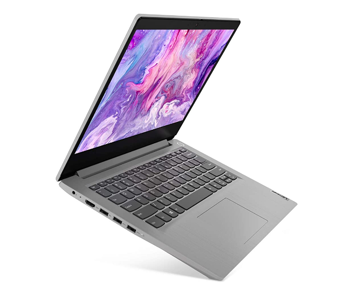 Lenovo Ideapad 3 81W30037AX 14 Inches AMD Ryzen 5 4500U Full HD 8GB RAM 512GB Fixed Storage Windows 10 Home – Platinum Grey  +  Laptop Computer Backpack - Black - Zoom Image 3