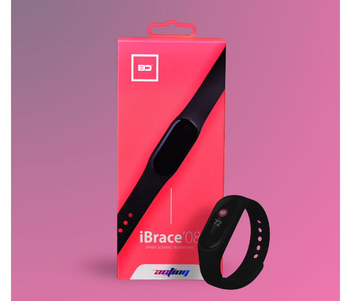 Blue Digit iBrace 08 Smart Band - Black - Zoom Image 6