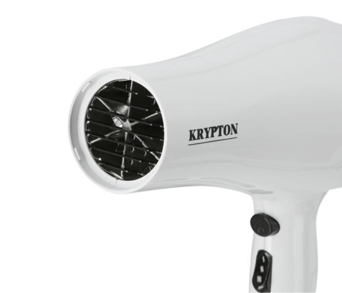 Krypton KNH6087 2200 Watts Hair Dryer - Black & White - Zoom Image 4