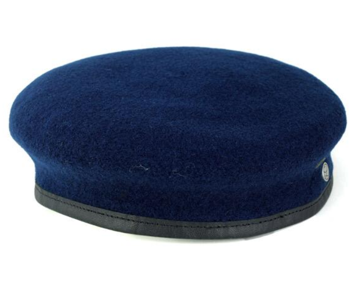 MICAM WABC01 Medium Wool Army Beret Cap - Blue - Zoom Image