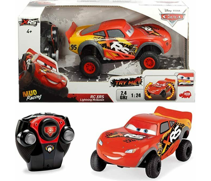 Simba RC Cars Lightning McQueen XRS 2 channels frequency 2 4ghz functions - Zoom Image 2