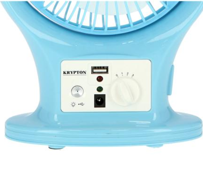 Krypton KNF6061 Rechargeable Fan with LED Lantern - Zoom Image 3