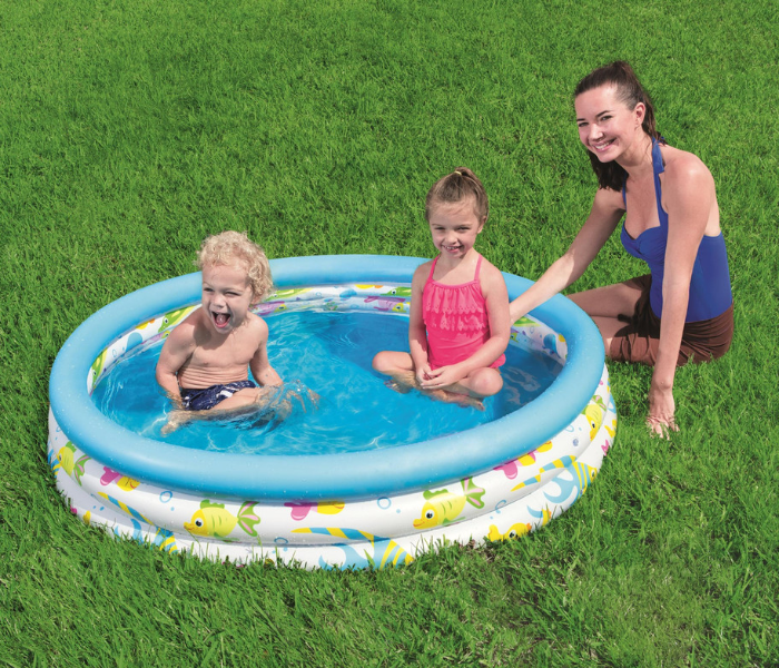 Bestway 51009 122x25cm Ocean Life Pool - Blue - Zoom Image 2