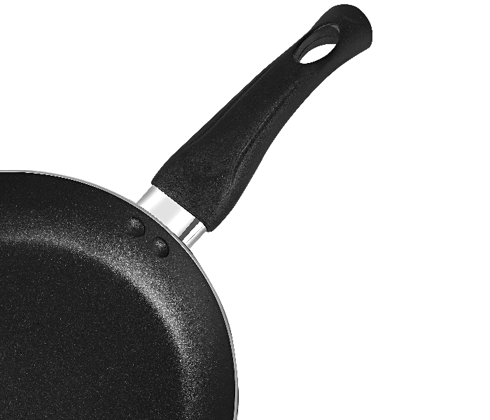 Royalford RF2952 26cm Non-Stick Fry Pan with Lid - Red - Zoom Image 5