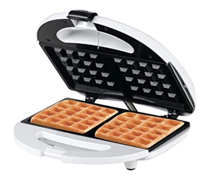 Rebune RE-5065 2 Slice Electric Waffle Maker - White - Zoom Image