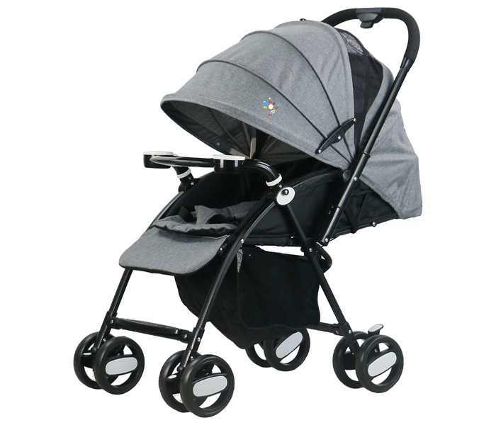 Baby Love 27-101T Baby Stroller - Grey - Zoom Image 2