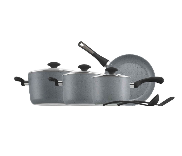 Prestige PR10668 9 Piece Endurance Granite Cookware Set - Gray - Zoom Image 2