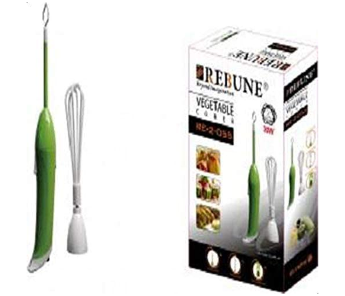 Rebune RE-2055 Vegetable Corer - White and Green - Zoom Image