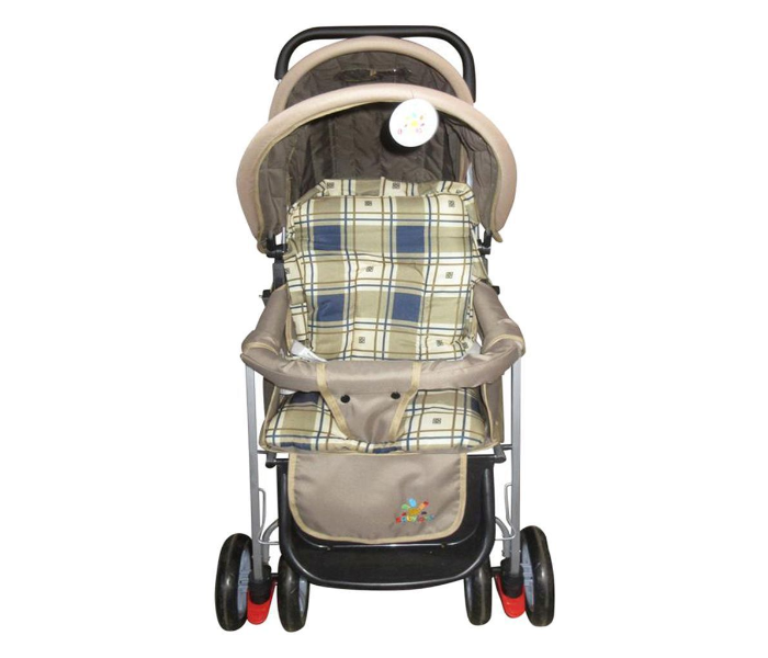 Baby Love 27-3113 Twins Baby Stroller - Brown - Zoom Image 1