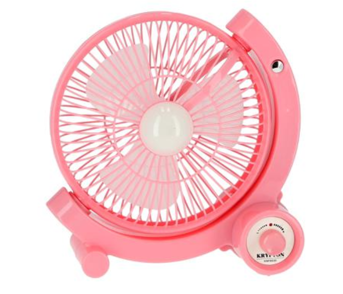 Krypton KNF6030 9-inch Rechargeable Mini Fan - Pink - Zoom Image 4