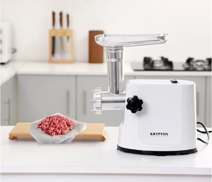 Krypton KNMG6080 1200 Watt Meat Grinder White - Zoom Image 4