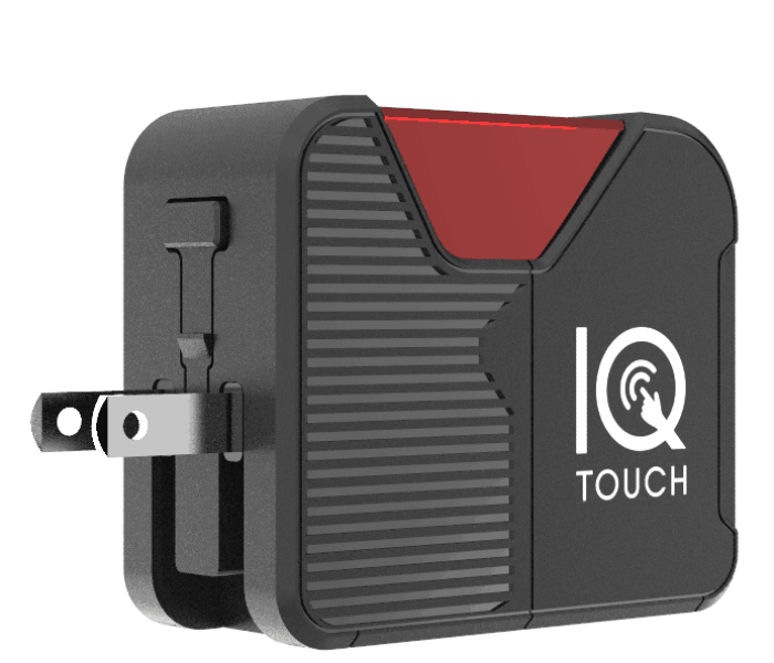 IQ Touch EzCharge HCQP2 Home Charger for Mobiles and Tablets - Black - Zoom Image