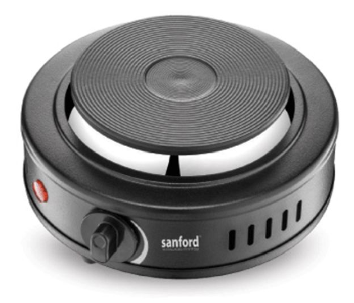 Sanford SF5015HPT 500Watts Electric Single Hot Plate - Black - Zoom Image