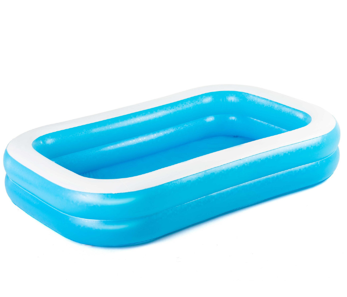 Bestway 26-54006 262x175x51cm Rectangular Family Pool - Blue - Zoom Image 1