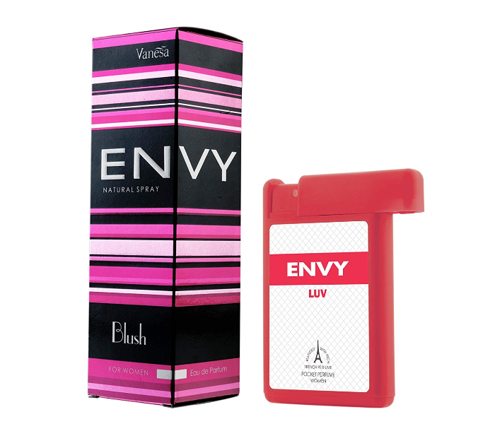 Envy 60 ml Pack of 2 Blush and Luv Pocket Perfume for Women - Zoom Image