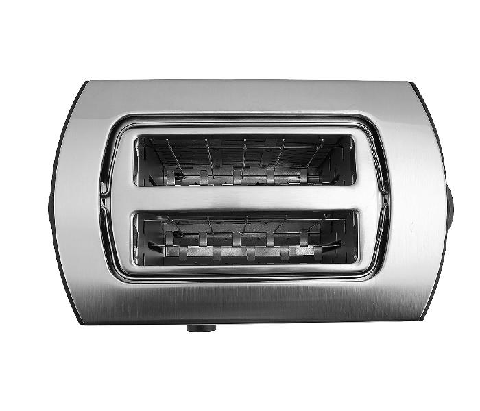 Geepas GBT6152 2-Slice Stainless Steel Bread Toaster - Black and White - Zoom Image 2