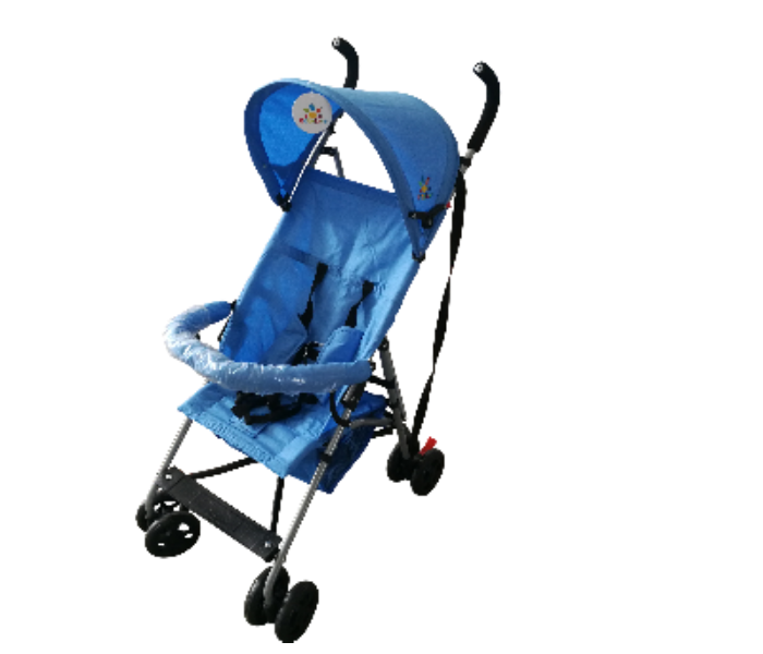 Baby Love 27-003KF Baby Stroller With Canopy - Blue - Zoom Image 3