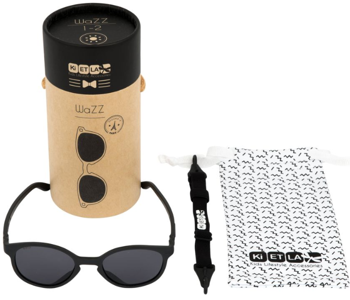 Kietla Wa3sunblack Sunglasses Wazz 2-4 Year - Black - Zoom Image 1