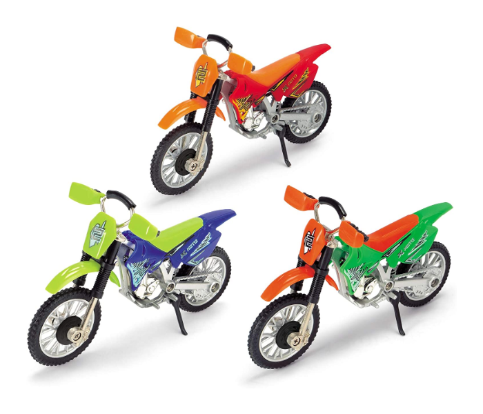 Dickie Toys 203341020 Cross Bike Tricks Finger Motorcycle - Red - Zoom Image 1