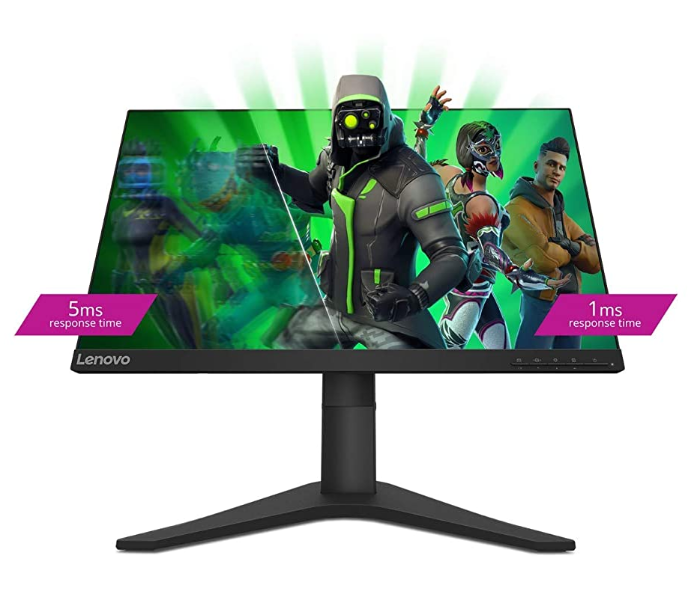 Lenovo G25-10 24.5-inch FHD WLED Gaming Monitor - Black - Zoom Image 2