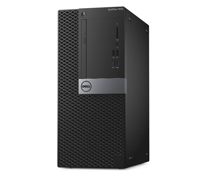 Dell OptiPlex 7050 MT Intel Core i7-7700 16GB RAM 1TB HDD DOS Desktop PC without Monitor - Black - Zoom Image 2