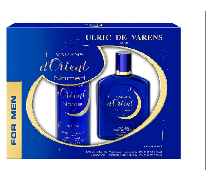 Ulric De Varens 100ml Varens D'orient Nomad Coffret Eau De Toilette and 200 ml Perfumed Deodorant - Zoom Image