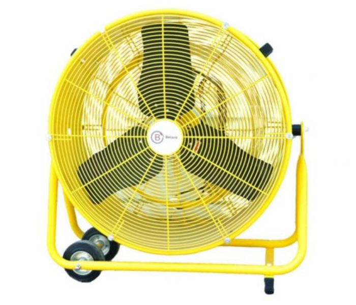 Belaco 24 Inch Industrial Drum Fan - Yellow - Zoom Image 1