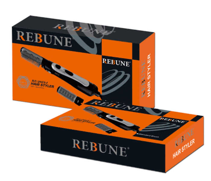 Rebune RE-20131 Beyond Imagination Hair Styler with 1 Attachment - Black - Zoom Image