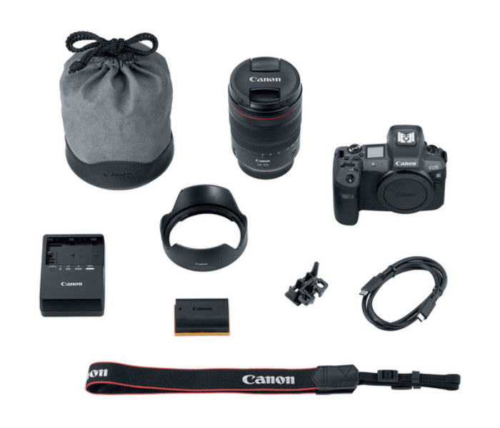 Canon EOS R Mirrorless Digital Camera with 24-105mm f 4L Lens - Black - Zoom Image 6