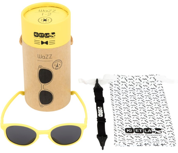 Kietla Wa3sunyellow Sunglasses Wazz 2-4 Year - Yellow - Zoom Image 1