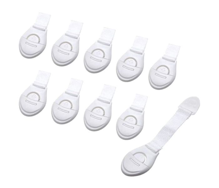 10 Piece Window and Door Lock Set - White - Zoom Image