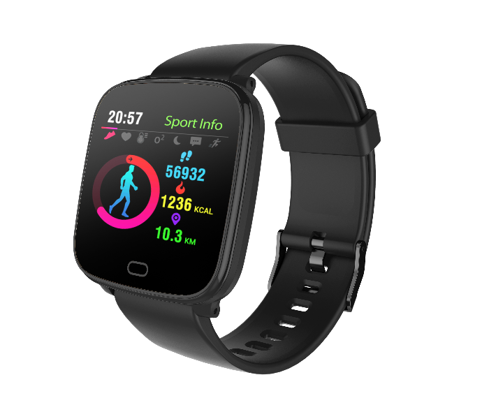 IQ Touch X5 Smart Watch - Black - Zoom Image