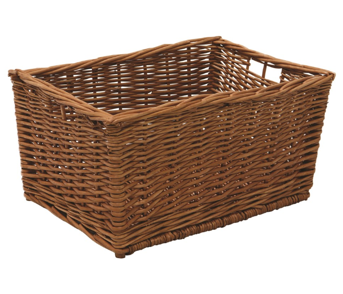 Pack of Six Wicker Baskets - Wooden - Zoom Image 1