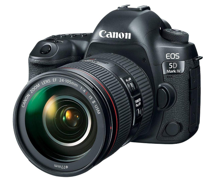 Canon EOS 5D Mark IV 30.4 MP Digital SLR Camera and EF 24-105mm is II USM Lens Kit - Black - Zoom Image 5