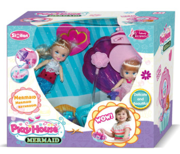 Basmah Playhouse Mermaid Set Toy - Zoom Image 4