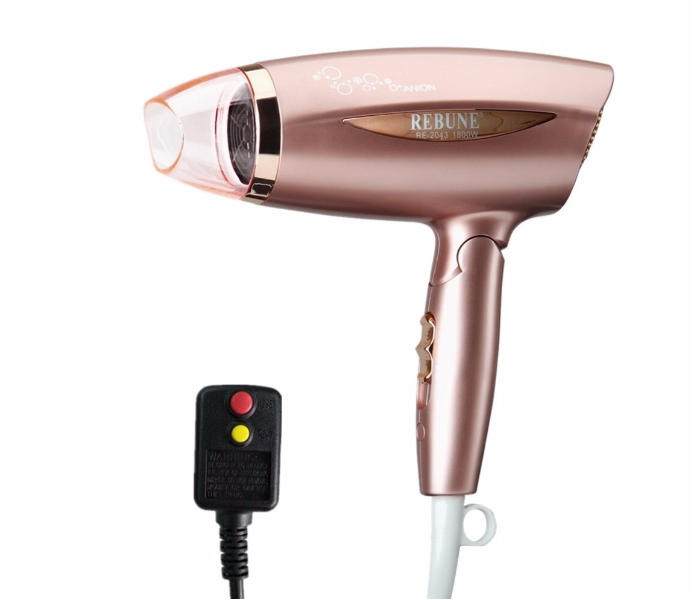 Rebune RE-2043 Beyond Imagination Hair Dryer - Gold - Zoom Image 1