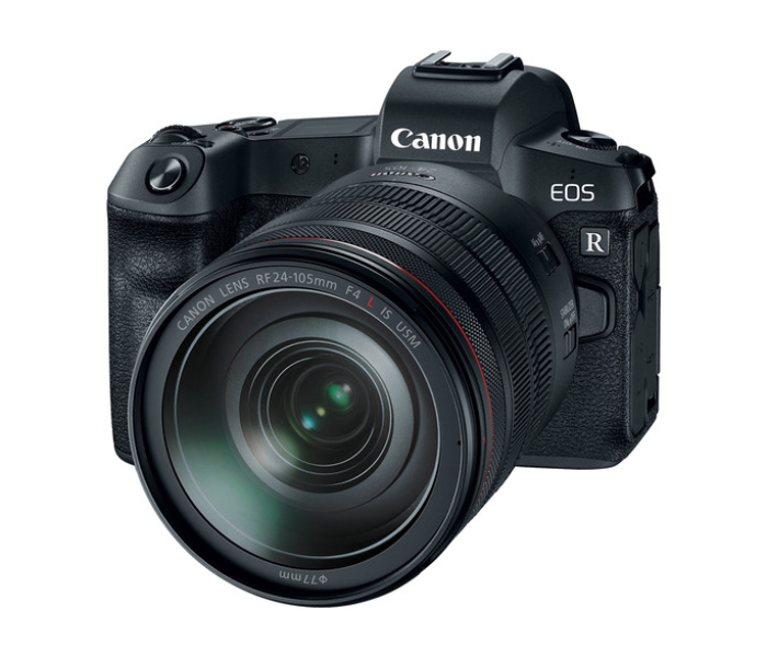 Canon EOS R Mirrorless Digital Camera with 24-105mm f 4L Lens - Black - Zoom Image 1