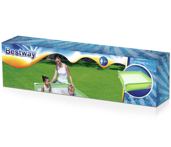 Bestway 26-56220 239x150x58cm First Frame Pool - Green - Zoom Image 3