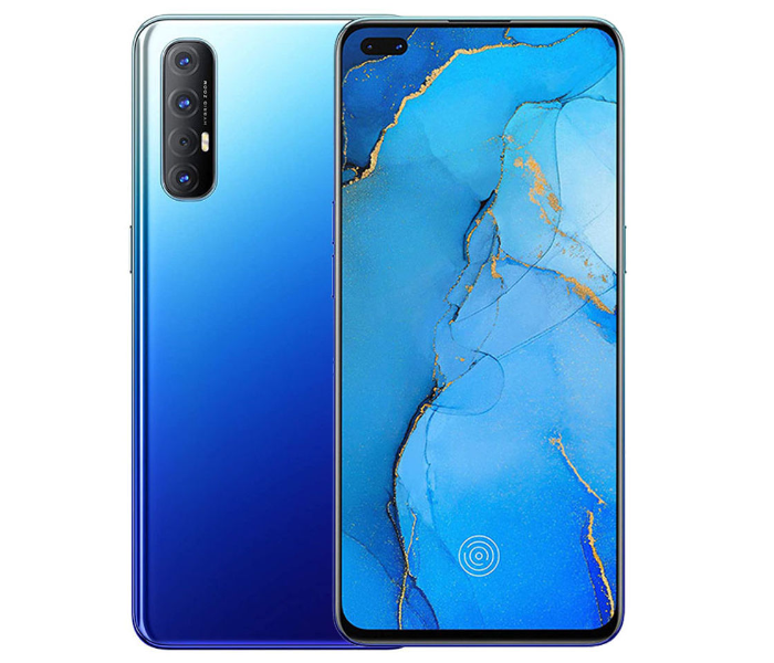 Oppo Reno 3 Pro 8GB RAM 256GB 4G LTE - Auroral Blue - Zoom Image 1