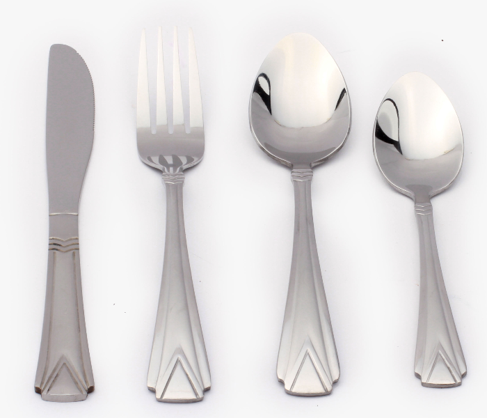 Royalford RF2088-CS24 24 Pieces Cutlery Set - Silver - Zoom Image 2