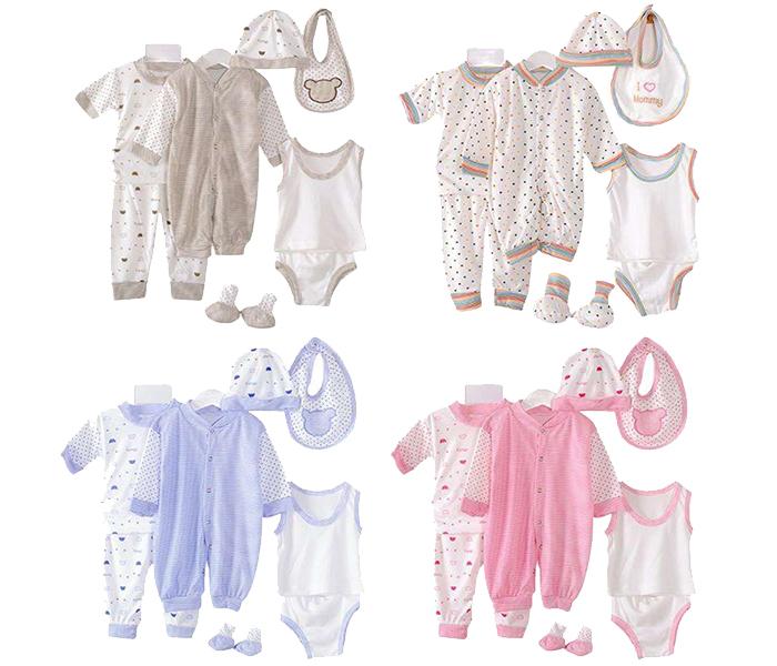 Little Wings Newborn Kids Baby Clothing Outfits Tops and Pants - Pink - Zoom Image 2