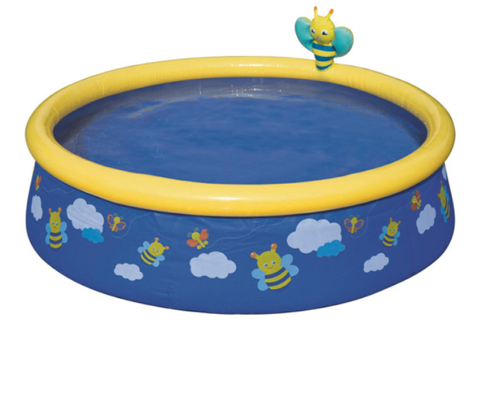 Bestway 57326 152cm X 38cm My First Fast Set Spray Pool - Dark Blue - Zoom Image 1