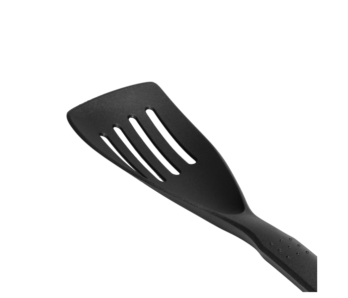 Royalford RF1199-NTSS Nylon Tilted Slotted Spatula - Black - Zoom Image 5