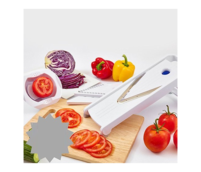 Generic 11560691 Vegetable Slicer And Julienner-White - Zoom Image 2