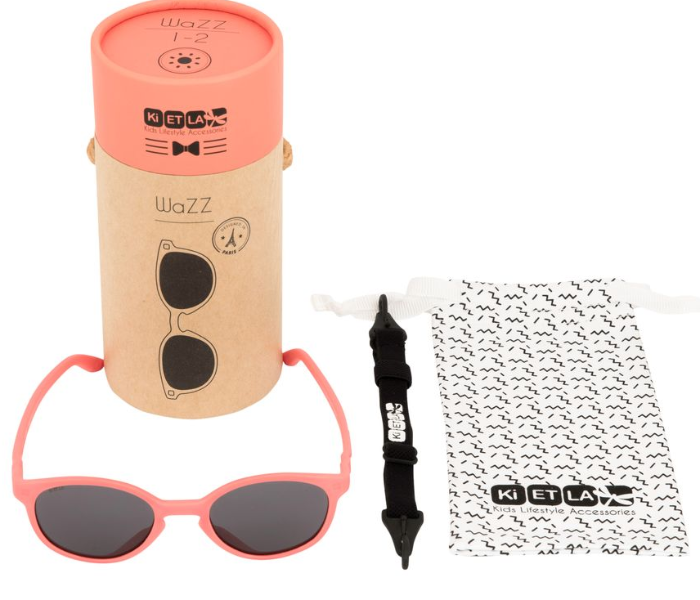 Kietla Wa2sungrap Sunglasses Wazz 1-2 Year - Grapefruit - Zoom Image 1