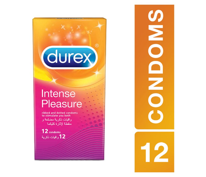 Durex Pack of 12 Intense Pleasure Condom - Zoom Image