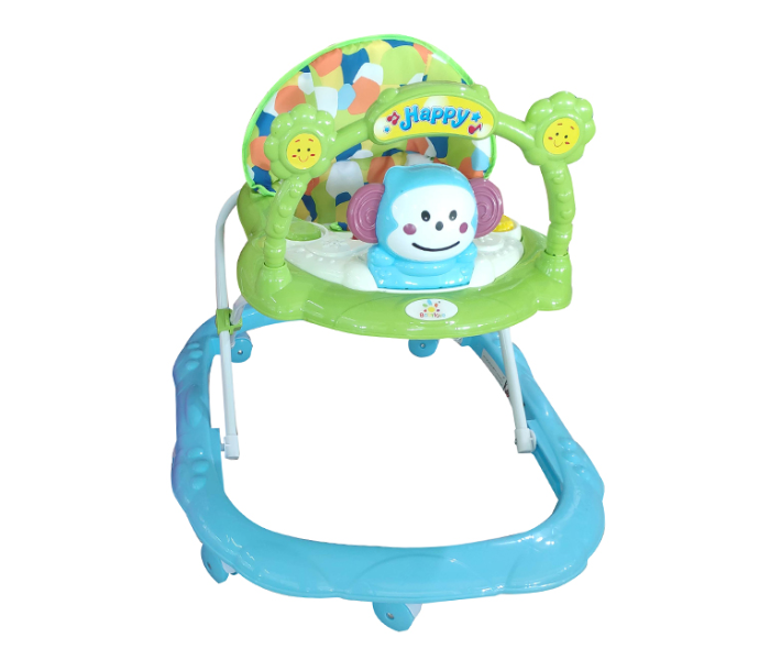 Babylove 33-8037 Baby Love Walker - Blue and Green - Zoom Image