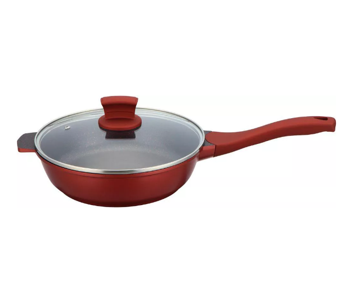 Winsor WR6004 9 Pieces Cast Aluminium Granite Non Stick Set - Burgundy - Zoom Image 4