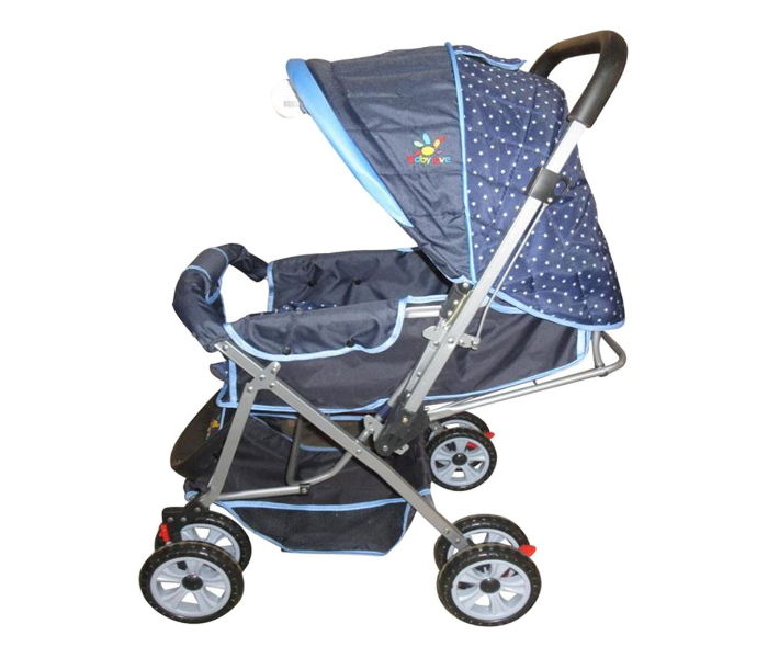 Baby Love 27-2113 Foldable  Stroller - Blue - Zoom Image 2